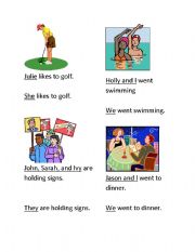 English Worksheet: Pronoun