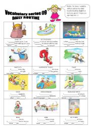 English Worksheet: Present simple - complete the sentences