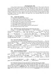 English Worksheet: short story