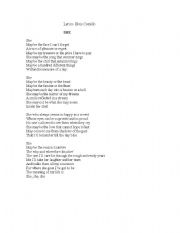 English Worksheet: lyrics - she