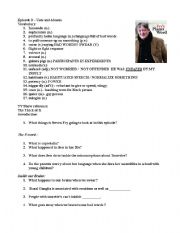 English Worksheet: Episode 3  Uses and Abuses Stephen Fry Planet Word Documentary