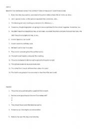 English Worksheet: PASSIVE AND HAVE SOMETHING DONE
