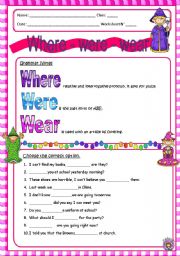 English Worksheet: Confusing pairs 3