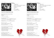English Worksheet: Give love a bad name