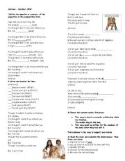 English Worksheet: Survivor by Destinys Child