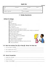 Easy exercises for elemantary students