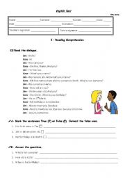 English Worksheet: Easy exercises for elemantary students