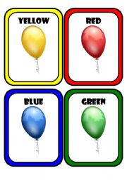 English Worksheet: Colours