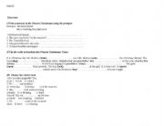 English Worksheet: Present Simple