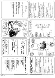 English Worksheet: Simple Future minibook