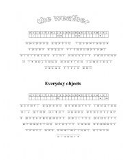 English Worksheet: the weather 