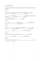 English worksheet: RUN FORREST RUN