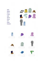 English Worksheet: Clothes_1