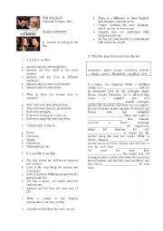 English Worksheet: The Holiday