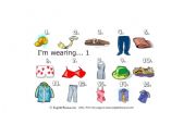 English worksheet: Basic clothes vocabulary