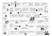 English Worksheet: Entertainment Board Feeling and emotions