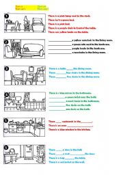 English Worksheet: Furnitures