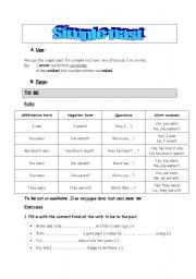 English Worksheet: Past Simple