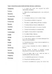 English Worksheet: Why do we Dream?