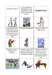 Card Game: Sport 2/3