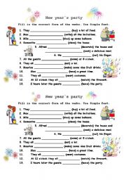 English Worksheet: Simple Past exercise