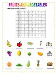 FRUIT CROSSWORD