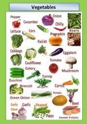 Vegetables 