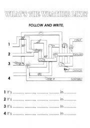 WEATHER - Follow and write