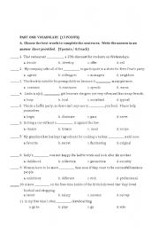 English Worksheet: Face2Face Unit 1-3 