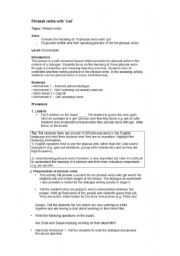 English Worksheet: Phrasal verbs (get)