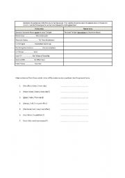 English worksheet: passive exercises