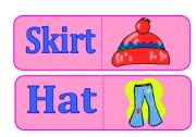 English Worksheet: Clothes 