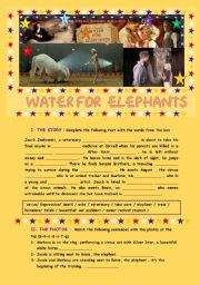 English Worksheet: Water For Elephants (2011) A film study