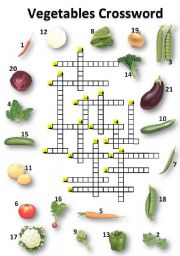 English Worksheet: Vegetables