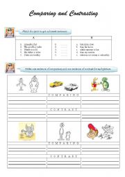 Comparing and Contrasting