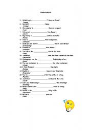 comparatives exercises