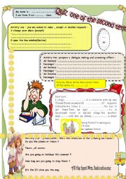 English Worksheet: quiz