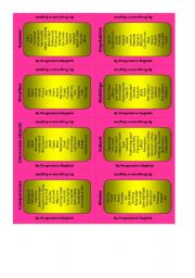 English Worksheet: categories page 4