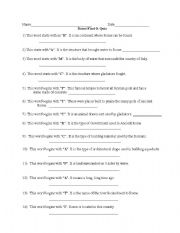 English Worksheet: Find-It Rome