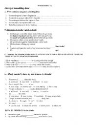 A Useful Worksheet For Grade 12 High School Students