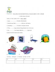 English Worksheet: exam