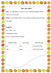 English Worksheet: Usage of 