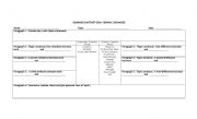 English worksheet: Compare/Contrast Graphic Organizer