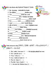 English Worksheet: present perfect