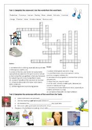 Work related crossword