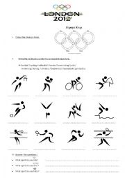 English Worksheet: Olympic games