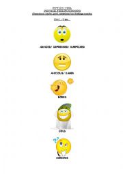 English Worksheet: HOW DO I FEEL. NEUTRAL FEELINGS & MOODS.