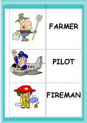 English Worksheet: Jobs