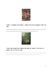 English Worksheet: The Frog Prince 5 skills Booklet Part 5 (with keys)