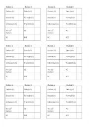 English Worksheet: Password Using Time 